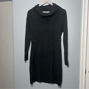 Athleta Merino Wool Turtle Neck Sweater Dress